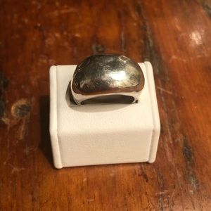 Sterling Silver Dome Ring